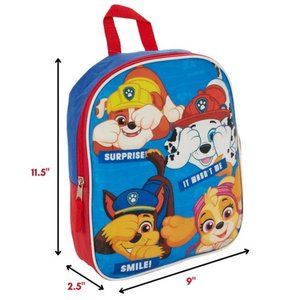Nickelodeon Paw Patrol Boy's 11" Mini Backpack Great For Toddlers
